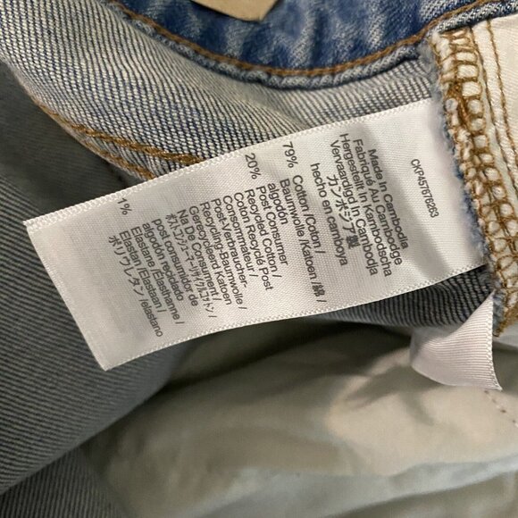 Madewell The Plus Curvy Perfect Vintage jeans Distressed size 28W New - Picture 6 of 7